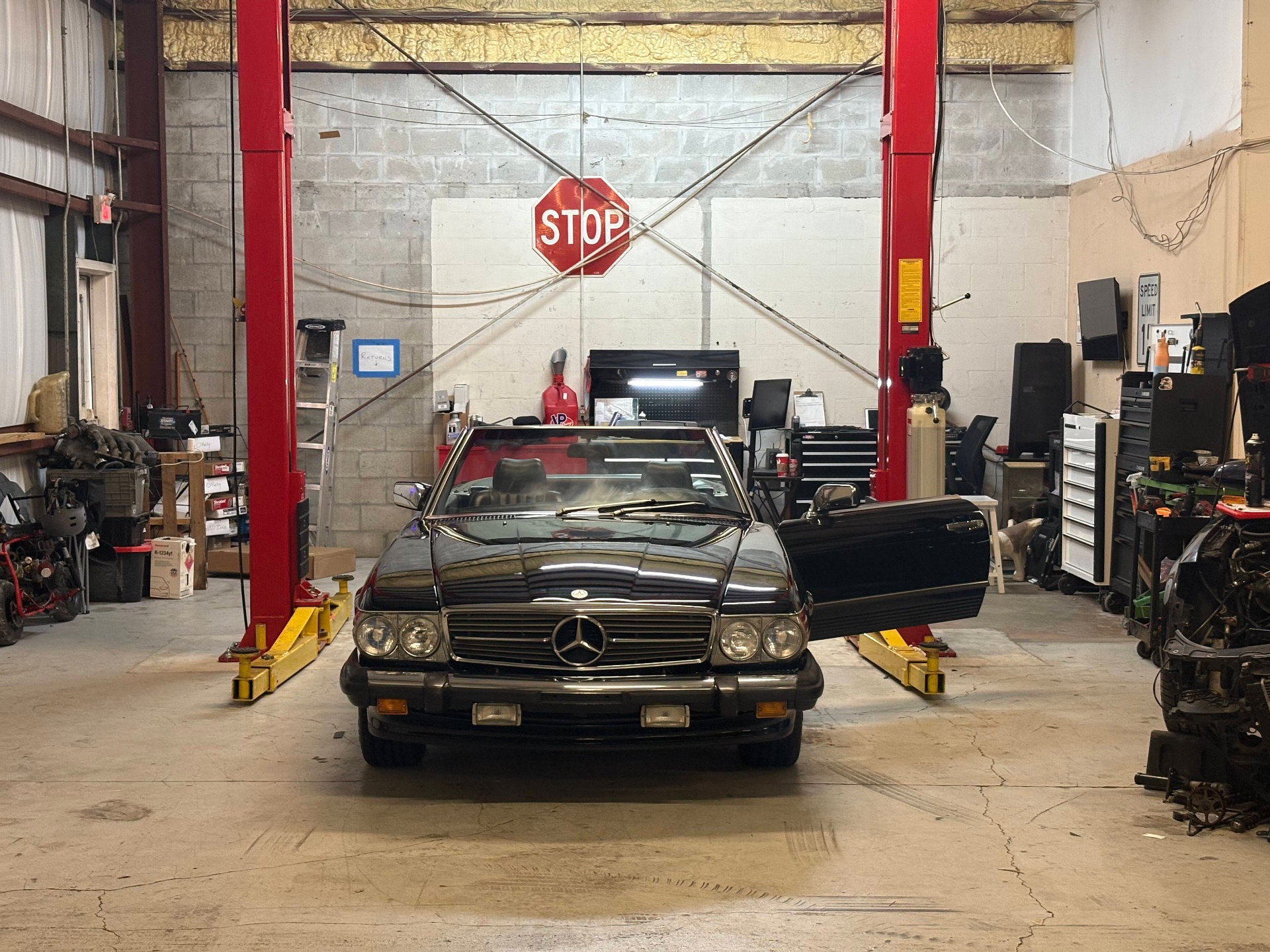 Classic Mercedes in our shop